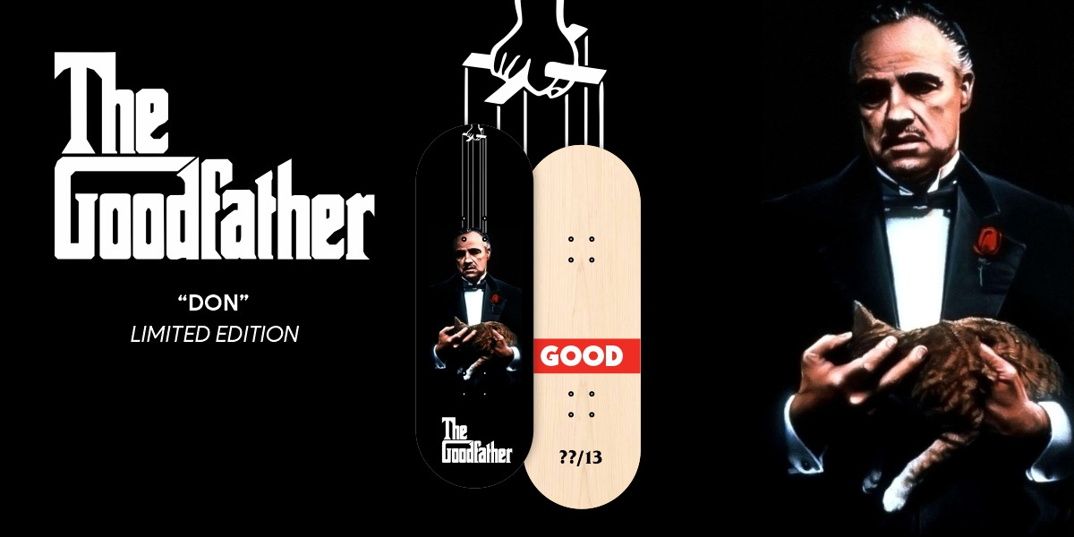 Good Deck Fingerboard Goodfather Banner